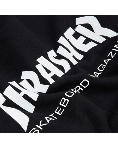 Thrasher Magazine - Felpe Skatemag Crewneck - Black