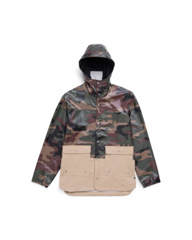 Herschel - Giacca Forecast Parca Uomo - Woodland Camo/Incense