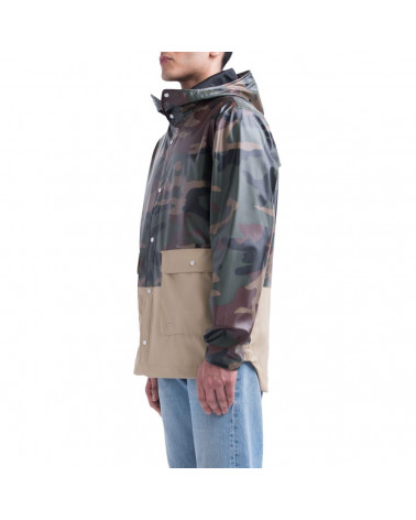 Herschel - Giacca Forecast Parca Uomo - Woodland Camo/Incense