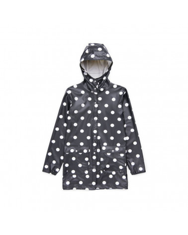 Herschel - Giacca Forecast Parca Donna - Black/Polca Dots