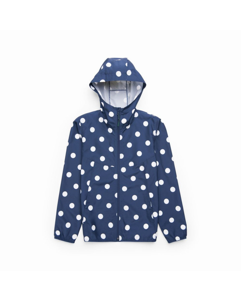 Herschel - Giacca Voyage Wind Donna - Peacot/Polca Dots