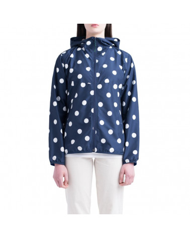 Herschel - Giacca Voyage Wind Donna - Peacot/Polca Dots
