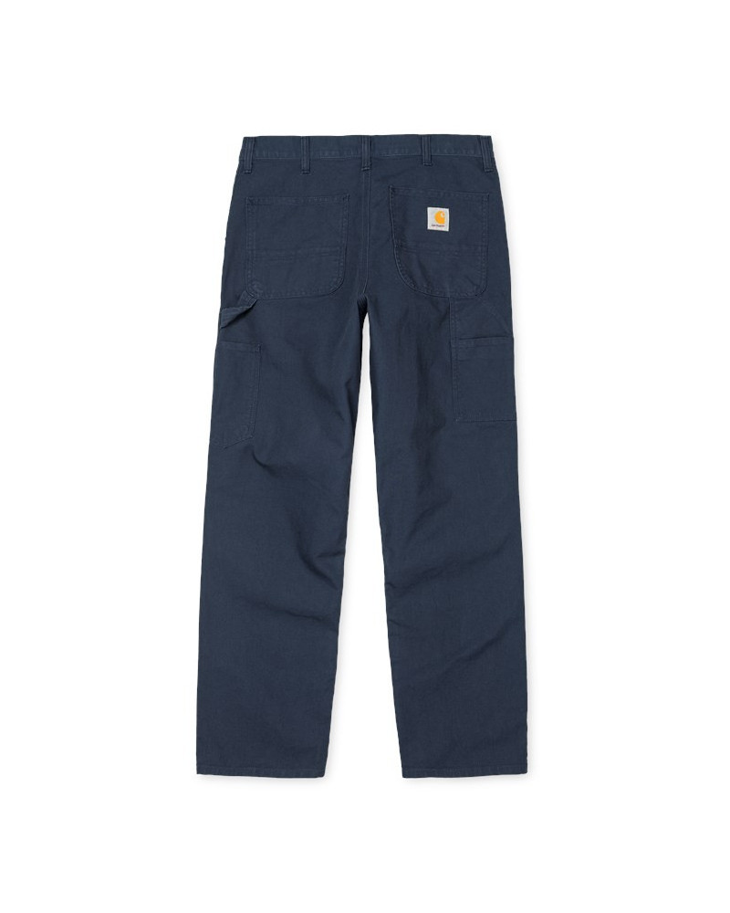 Carhartt - Pantalone Single Knee Pant - Navy Rinsed