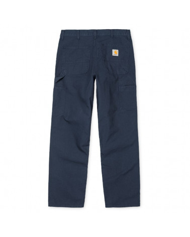 Carhartt - Pantalone Single Knee Pant - Navy Rinsed