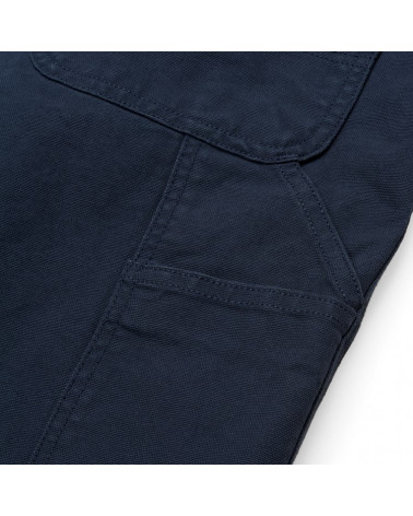 Carhartt - Pantalone Single Knee Pant - Navy Rinsed
