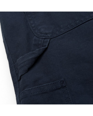 Carhartt - Pantalone Single Knee Pant - Navy Rinsed