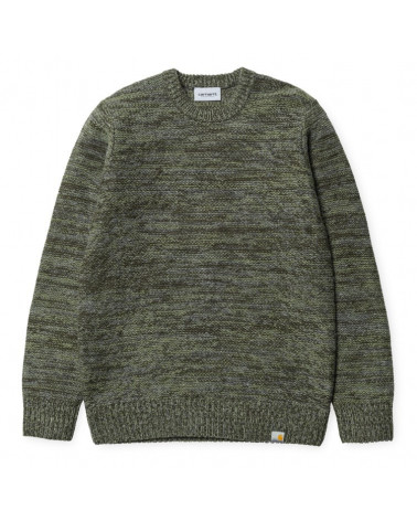 Carhartt - Maglione Accent Sweater - Cypress/Dollar Green/Dark