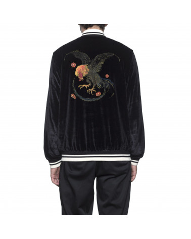 HUF - Giacca Wild Cock Bomber Jacket - Black