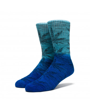 HUF - Calze Dippin Plantlife Crew Sock - Ocean