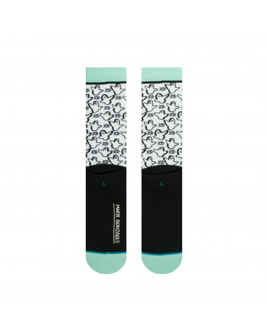 Stance - Calze Ghost Mark Gonzales - White