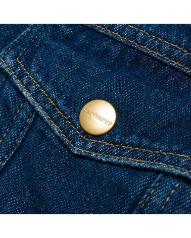 Carhartt - Giacca Donna Trucker Jacket - Blue Denim