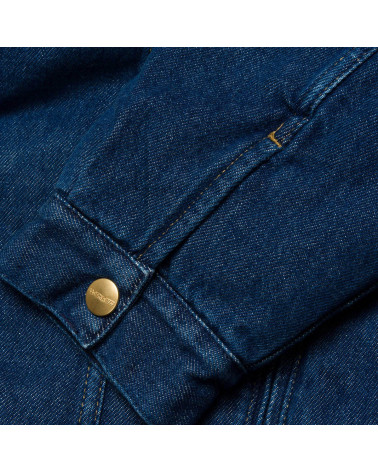 Carhartt - Giacca Donna Trucker Jacket - Blue Denim