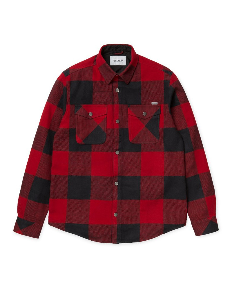 Carhartt - Camicia Graham Shirt - Blast/Red