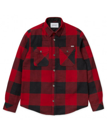 Carhartt - Camicia Graham Shirt - Blast/Red