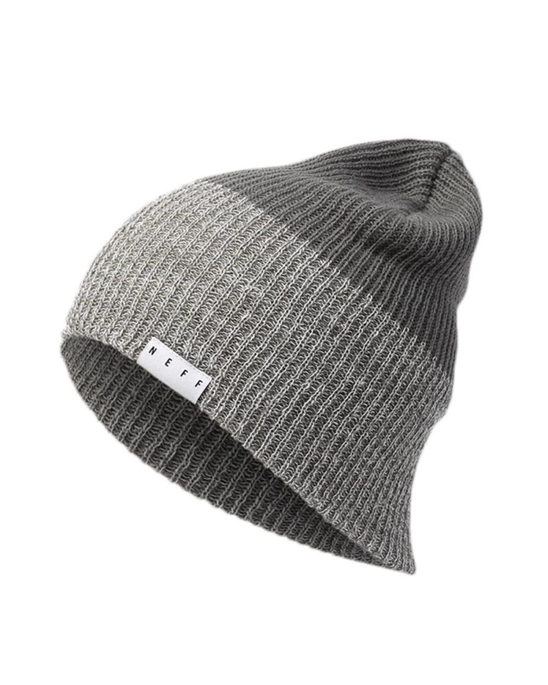 Neff - Cappello Duo Beanie - Grey Heather