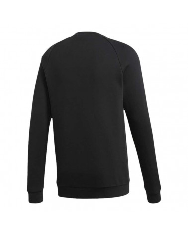 Adidas Original - Felpa Trefoil Crew - Black/White