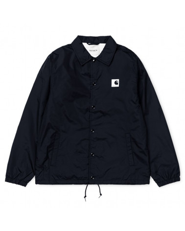Carhartt Gicca Sports Pile Coach Jacket Dark Navy/Wax