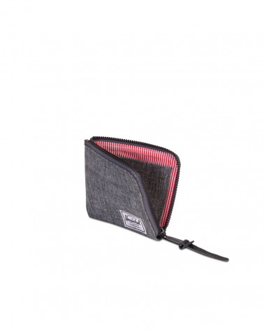 Herschel - Portafogli Johnny - Raven Crosshatch