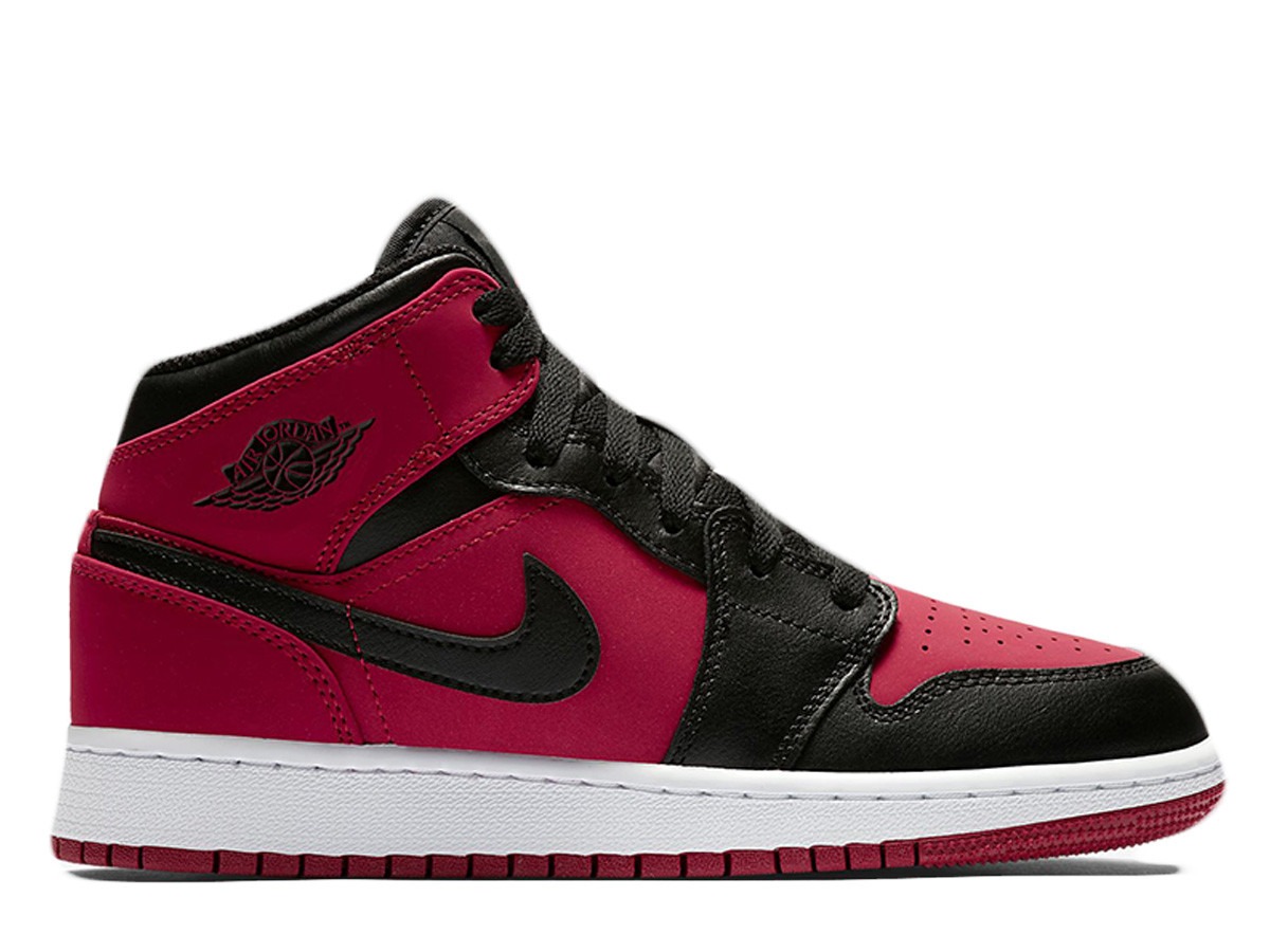 Nike Air Jordan Mid Gym Red/White/Black Negozio Nike Air Jordan