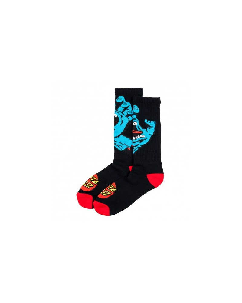 Santa Cruz - Calze Screaming Hand Socks - Black