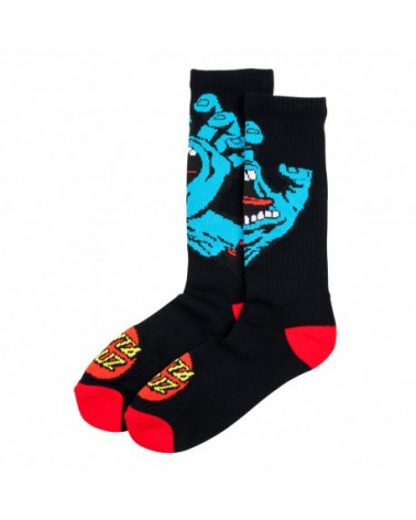 Santa Cruz - Calze Screaming Hand Socks - Black