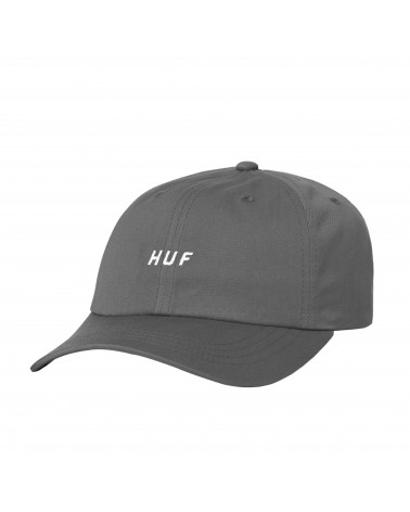 HUF - Cappello OG Logo Curved Visor Hat - Charcoal