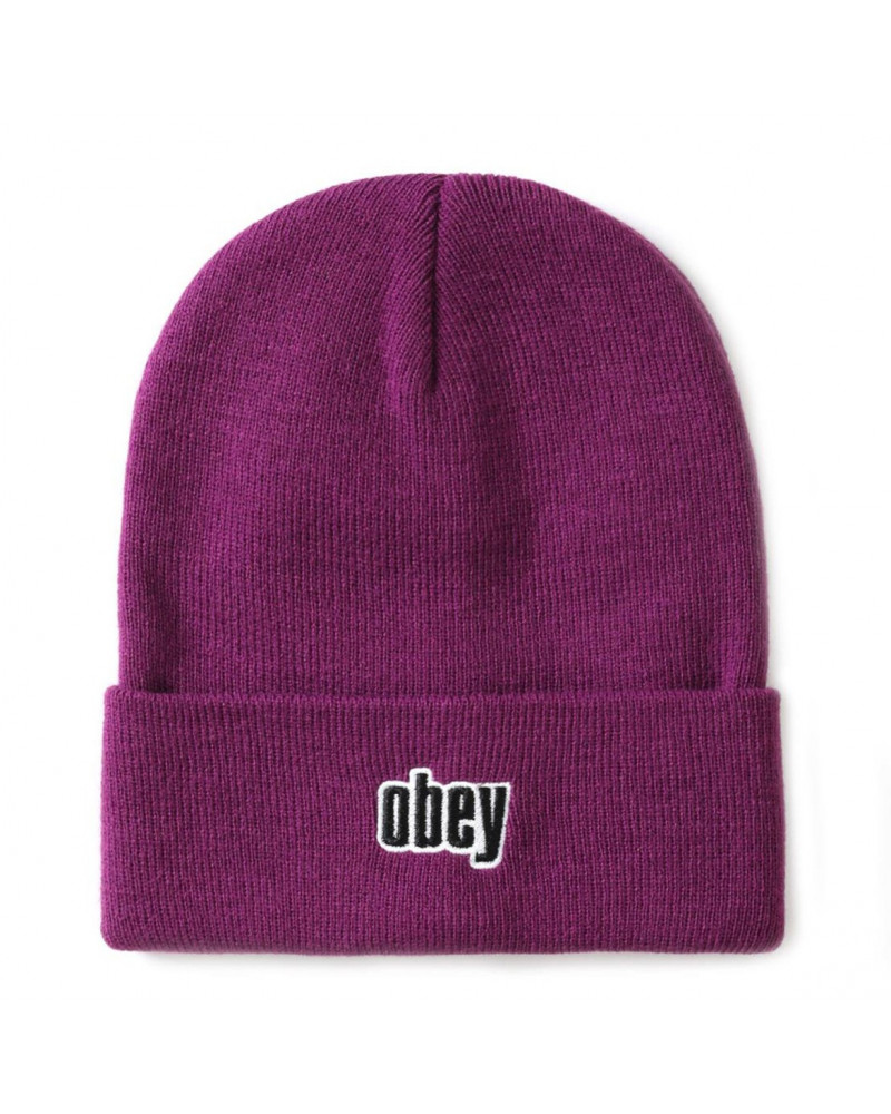 Obey - Cappellino Highland Beanie - Plum