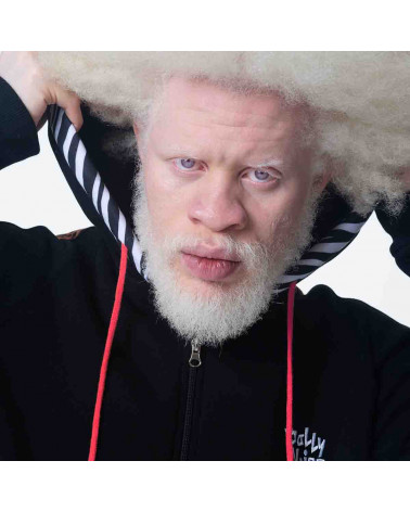 Dolly Noire Felpa Safari Hoodie - Black