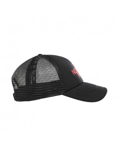 The North Face Cappello Logo Trucker - Black/Red