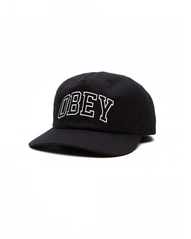 Obey Cappello Dropout Snapback - Black