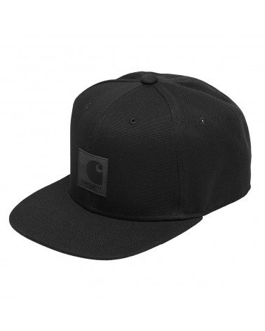 Carhartt - Cappello Logo Cap - Black 