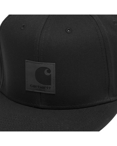 Carhartt - Cappello Logo Cap - Black 