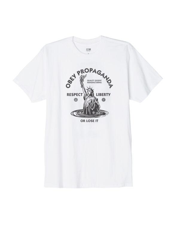 Obey T-Shirt Lady Liberty