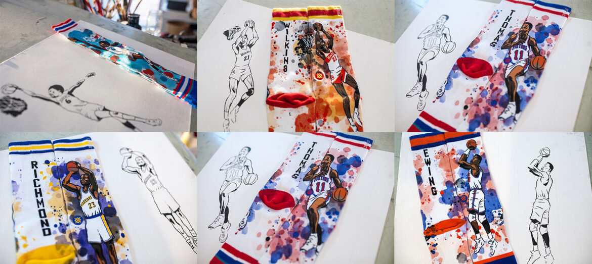Todd Francis X Stance NBA Legends Collection.