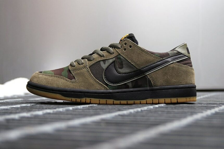 Nike SB Dunk Low Pro Camo
