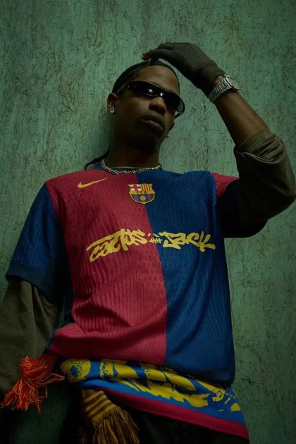 Travis Scott x FC Barcelona Travis Scott