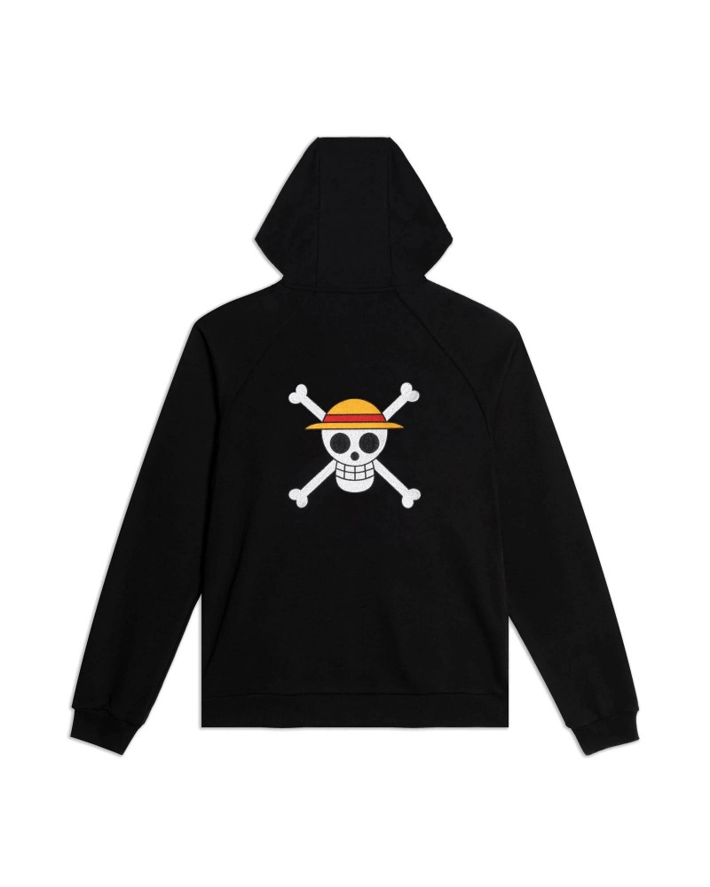 Dolly Noire x One Piece Luffy Skull Sweatshirt Hoodie
