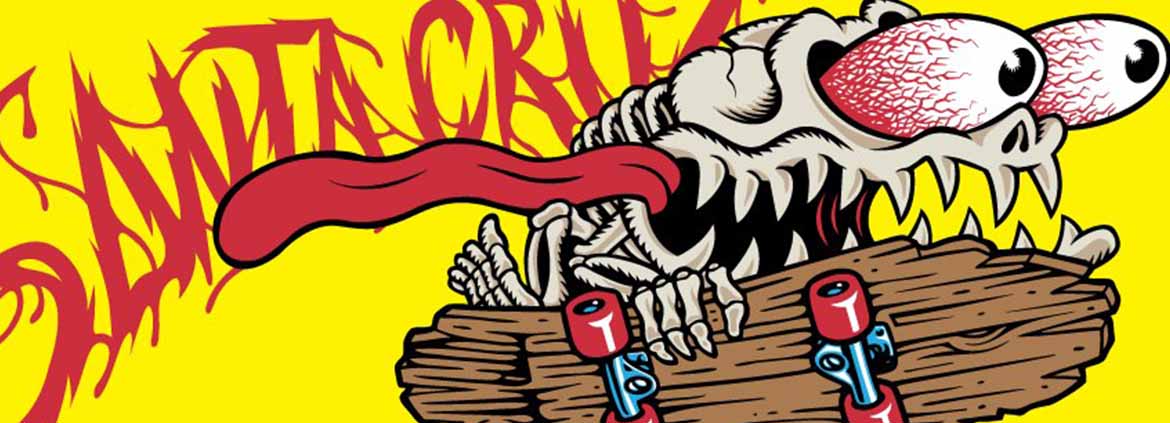 T-Shirt Santa Cruz Scatebording